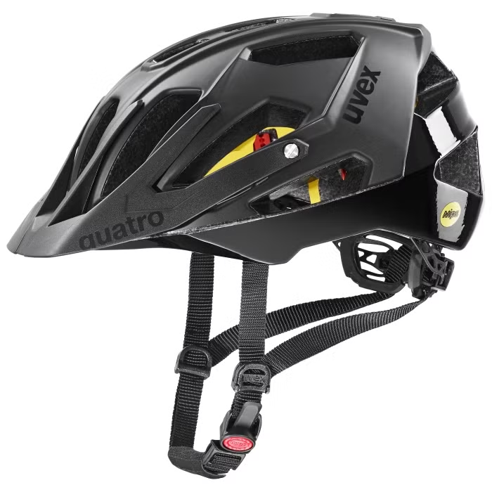 Uvex quatro cc MIPS all black matt 52-57